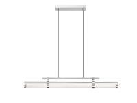 LED Linear Chandelier by Z-Lite - Benoit Collection, Brushed Nickel Finish - 1959-44L-BN-LED