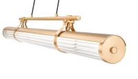 LED Linear Chandelier by Z-Lite - Benoit Collection, Modern Gold Finish - 1959-44L-MGLD-LED