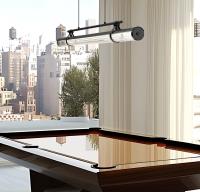 LED Linear Chandelier by Z-Lite - Benoit Collection, Matte Black Finish - 1959-54L-MB-LED