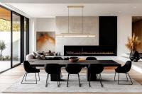 LED Linear Chandelier by Z-Lite - Benoit Collection, Modern Gold Finish - 1959-54L-MGLD-LED