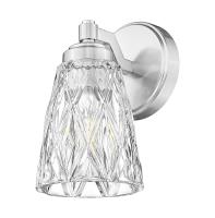 One Light Wall Sconce by Z-Lite - Andree Collection, Brushed Nickel Finish - 1960-1S-BN