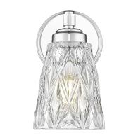 One Light Wall Sconce by Z-Lite - Andree Collection, Chrome Finish - 1960-1S-CH