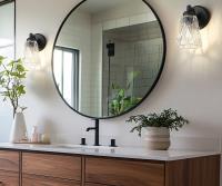 One Light Wall Sconce by Z-Lite - Andree Collection, Matte Black Finish - 1960-1S-MB