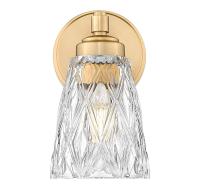 One Light Wall Sconce by Z-Lite - Andree Collection, Modern Gold Finish - 1960-1S-MGLD