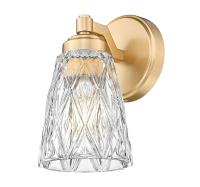 One Light Wall Sconce by Z-Lite - Andree Collection, Modern Gold Finish - 1960-1S-MGLD