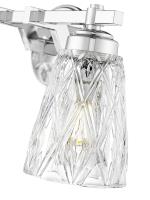 Two Light Vanity by Z-Lite - Andree Collection, Chrome Finish - 1960-2V-CH