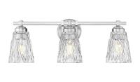 Three Light Vanity by Z-Lite - Andree Collection, Brushed Nickel Finish - 1960-3V-BN