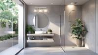 Three Light Vanity by Z-Lite - Andree Collection, Brushed Nickel Finish - 1960-3V-BN