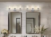 Three Light Vanity by Z-Lite - Andree Collection, Brushed Nickel Finish - 1960-3V-BN