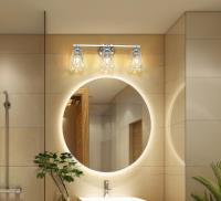 Three Light Vanity by Z-Lite - Andree Collection, Chrome Finish - 1960-3V-CH