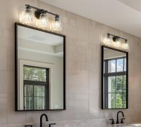 Three Light Vanity by Z-Lite - Andree Collection, Matte Black Finish - 1960-3V-MB