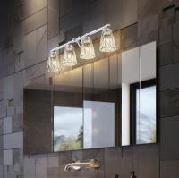 Four Light Vanity by Z-Lite - Andree Collection, Brushed Nickel Finish - 1960-4V-BN