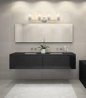 Four Light Vanity by Z-Lite - Andree Collection, Brushed Nickel Finish - 1960-4V-BN
