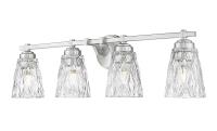 Four Light Vanity by Z-Lite - Andree Collection, Brushed Nickel Finish - 1960-4V-BN