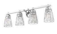 Four Light Vanity by Z-Lite - Andree Collection, Chrome Finish - 1960-4V-CH
