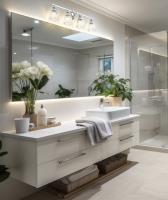 Four Light Vanity by Z-Lite - Andree Collection, Chrome Finish - 1960-4V-CH