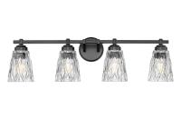 Four Light Vanity by Z-Lite - Andree Collection, Matte Black Finish - 1960-4V-MB