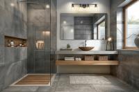 Four Light Vanity by Z-Lite - Andree Collection, Matte Black Finish - 1960-4V-MB