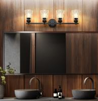 Four Light Vanity by Z-Lite - Andree Collection, Matte Black Finish - 1960-4V-MB