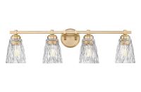 Four Light Vanity by Z-Lite - Andree Collection, Modern Gold Finish - 1960-4V-MGLD