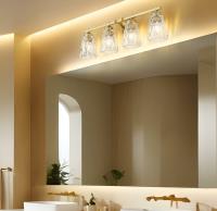Four Light Vanity by Z-Lite - Andree Collection, Modern Gold Finish - 1960-4V-MGLD