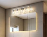 Five Light Vanity by Z-Lite - Andree Collection, Brushed Nickel Finish - 1960-5V-BN