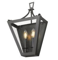 Two Light Wall Sconce by Z-Lite - Montalcino Collection, Iron Ore Finish - 1961-2S-IO