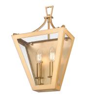 Two Light Wall Sconce by Z-Lite - Montalcino Collection, Rubbed Brass Finish - 1961-2S-RB