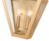 Two Light Wall Sconce by Z-Lite - Montalcino Collection, Rubbed Brass Finish - 1961-2S-RB