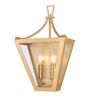 Two Light Wall Sconce by Z-Lite - Montalcino Collection, Rubbed Brass Finish - 1961-2S-RB