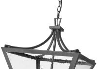 Three Light Chandelier by Z-Lite - Montalcino Collection, Iron Ore Finish - 1961-3C-IO