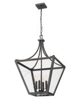 Four Light Chandelier by Z-Lite - Montalcino Collection, Iron Ore Finish - 1961-4C-IO