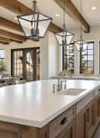 Four Light Chandelier by Z-Lite - Montalcino Collection, Iron Ore Finish - 1961-4C-IO