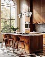 Four Light Chandelier by Z-Lite - Montalcino Collection, Iron Ore Finish - 1961-4C-IO