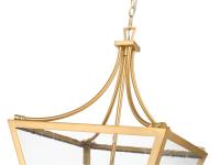 Four Light Chandelier by Z-Lite - Montalcino Collection, Rubbed Brass Finish - 1961-4C-RB