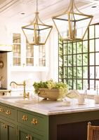 Four Light Chandelier by Z-Lite - Montalcino Collection, Rubbed Brass Finish - 1961-4C-RB