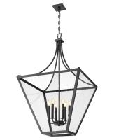 Six Light Chandelier by Z-Lite - Montalcino Collection, Iron Ore Finish - 1961-6IO