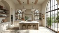 Six Light Chandelier by Z-Lite - Montalcino Collection, Iron Ore Finish - 1961-6IO