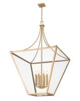 Eight Light Chandelier by Z-Lite - Montalcino Collection, Rubbed Brass Finish - 1961-8RB