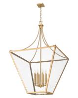 Eight Light Chandelier by Z-Lite - Montalcino Collection, Rubbed Brass Finish - 1961-8RB