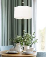 LED Pendant by Z-Lite - Linden Collection, Brushed Nickel Finish - 1962P12-BN-LED