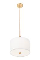 LED Pendant by Z-Lite - Linden Collection, Modern Gold Finish - 1962P12-MGLD-LED