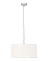 LED Pendant by Z-Lite - Linden Collection, Brushed Nickel Finish - 1962P18-BN-LED