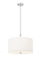 LED Pendant by Z-Lite - Linden Collection, Brushed Nickel Finish - 1962P18-BN-LED