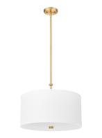 LED Pendant by Z-Lite - Linden Collection, Modern Gold Finish - 1962P18-MGLD-LED