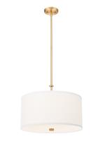 LED Pendant by Z-Lite - Linden Collection, Modern Gold Finish - 1962P18-MGLD-LED