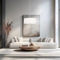 LED Pendant by Z-Lite - Linden Collection, Brushed Nickel Finish - 1962P24-BN-LED