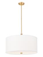 LED Pendant by Z-Lite - Linden Collection, Modern Gold Finish - 1962P24-MGLD-LED