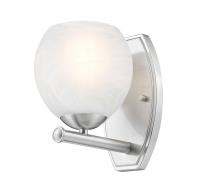 One Light Wall Sconce by Z-Lite - Colette Collection, Brushed Nickel Finish - 1963-1S-BN
