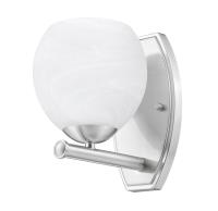 One Light Wall Sconce by Z-Lite - Colette Collection, Brushed Nickel Finish - 1963-1S-BN